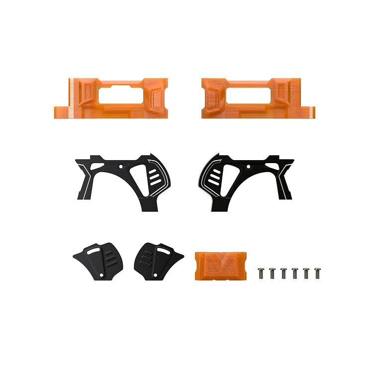 GEPRC MARK5 DC DJI O4 Air Unit Pro Kamera Adapter Upgrade Kit orange