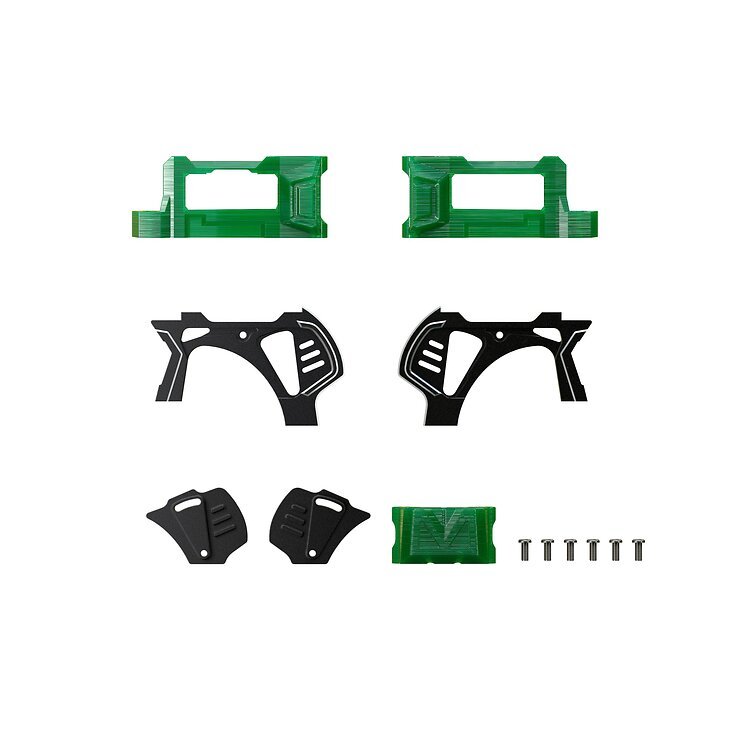 GEPRC MARK5 X DJI O4 Air Unit Pro Kamera Adapter Upgrade Kit grün