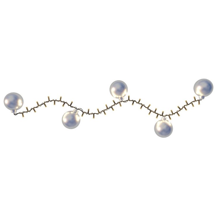 Hemsson 2in1 LED Lichterkette 550 LED 11m silber