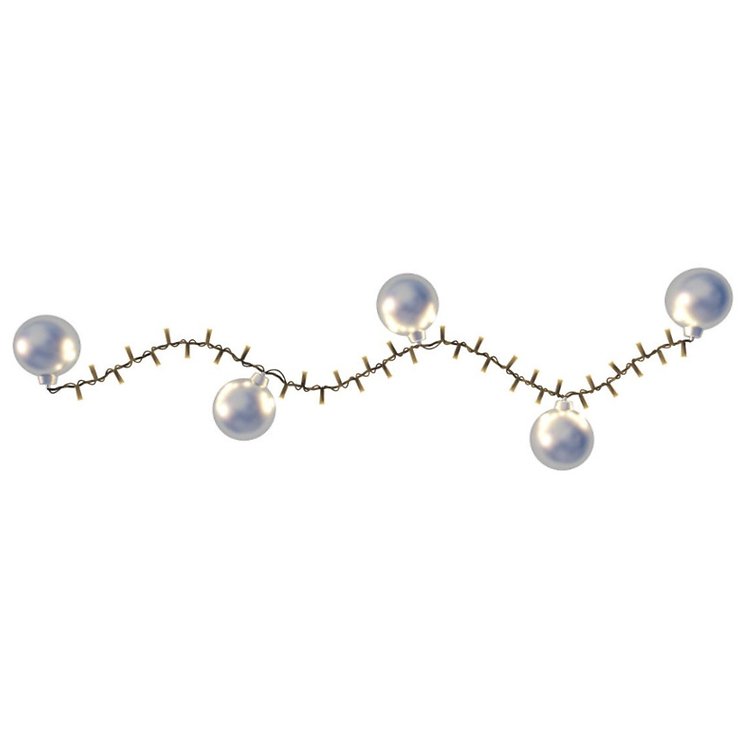 Hemsson 2in1 LED Lichterkette 700 LED 14m silber