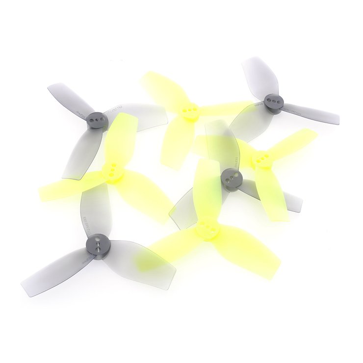 HQProp DT2.9X2.7X3 FPV 3 Blatt Propeller 2,9 Zoll für DJI Avata gelb