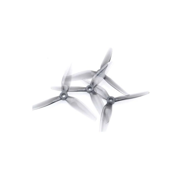 HQProp Ethix S5 3 Blatt Propeller 4 Stück 5 Zoll Light Grey