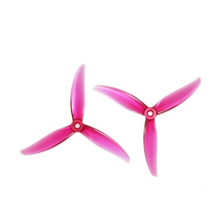 HQ FlowerPig 5,1 Zoll 3-Blatt Propeller Pink (2CW+2CCW)