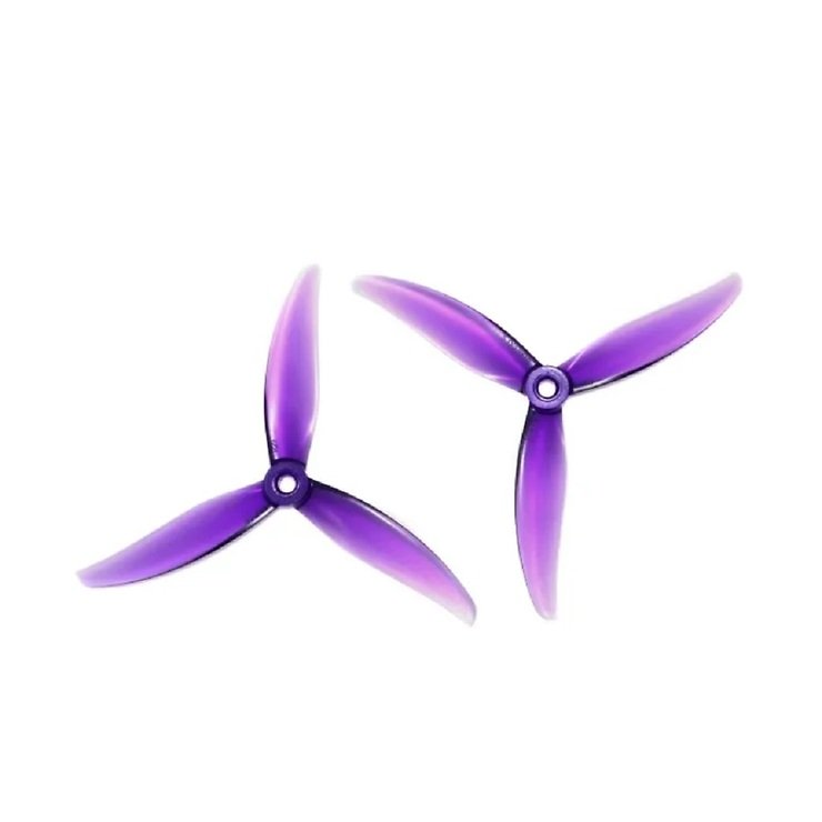 HQ FlowerPig 5,1 Zoll 3-Blatt Propeller Purple (2CW+2CCW)