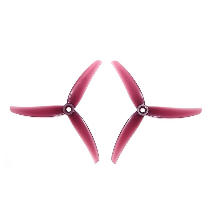 HQProp Juicy Prop J33 4,9 Zoll 3-Blatt Propeller Jelly Red (2CW+2CCW)