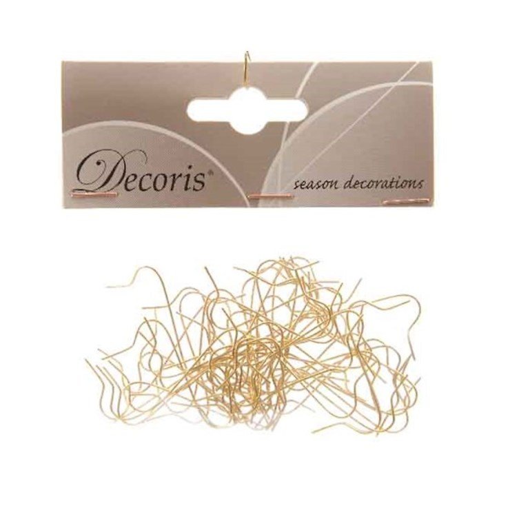 Kaemingk Kugelaufhänger Gold 50 Stück