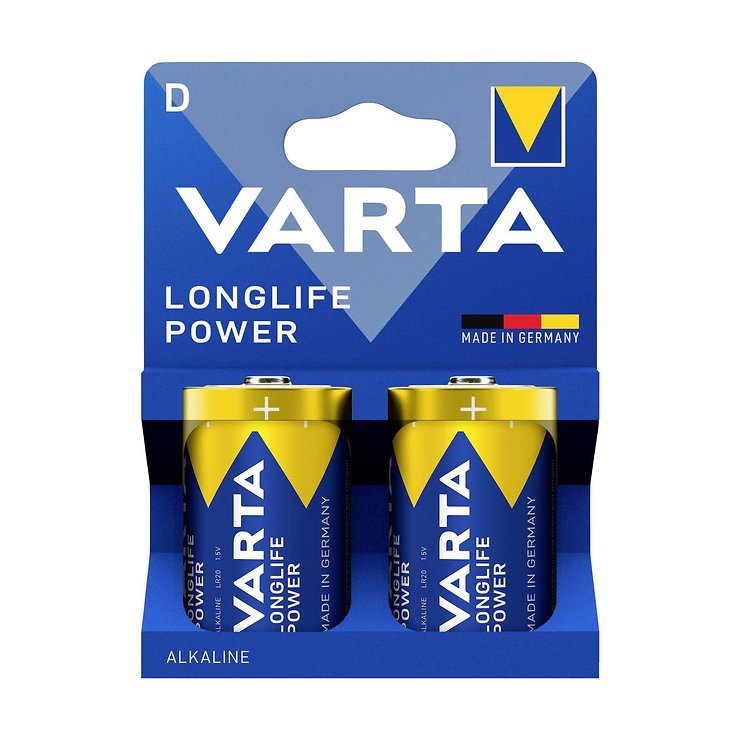 Varta 4920 High Energy Mono D Akku Batterie LR20 2 Stück