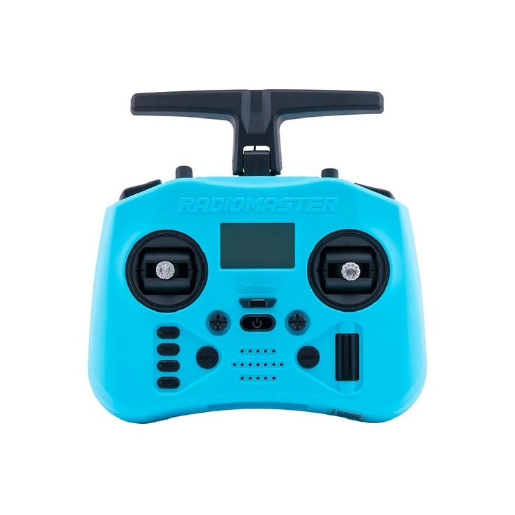 Radiomaster Pocket CRUSH ELRS FPV Fernsteuerung Iceberg Blue