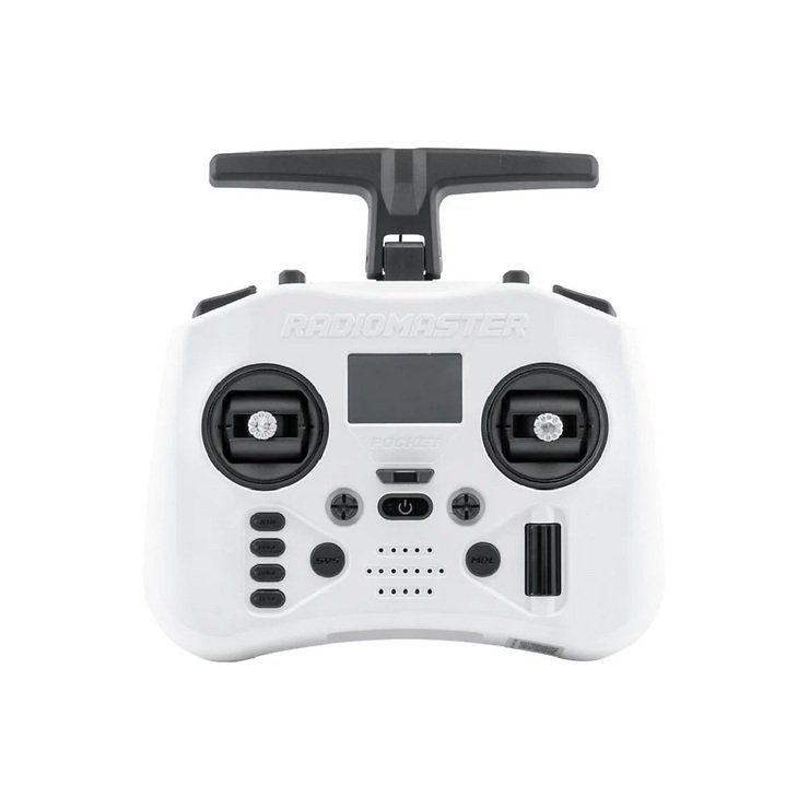 Radiomaster Pocket CRUSH ELRS FPV Fernsteuerung Frost White