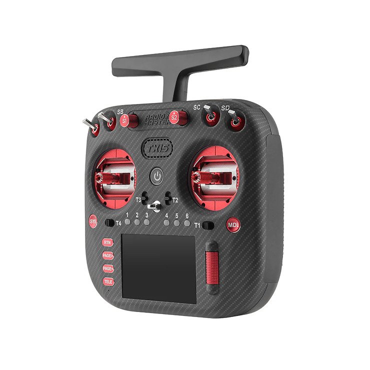 Radiomaster TX15 MAX ELRS FPV Fernsteuerung Black Red