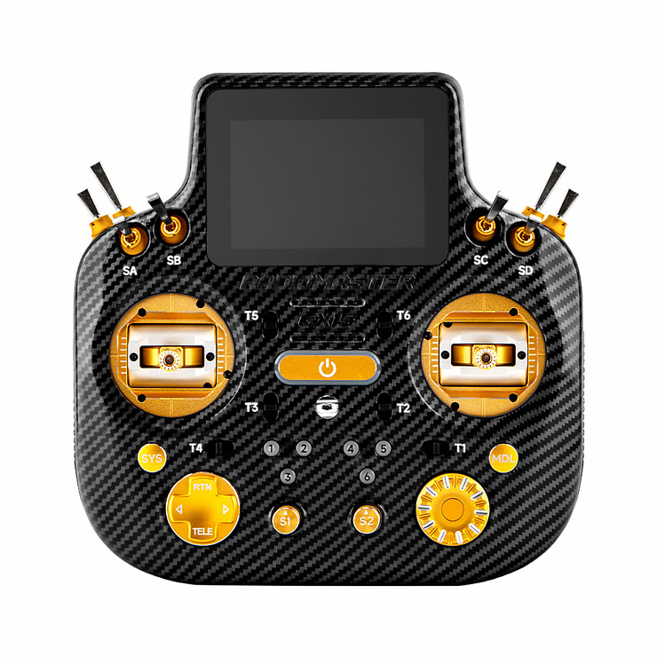 Radiomaster GX15 MAX Dual 2.4GHz ELRS AG02 FPV Fernsteuerung Gold