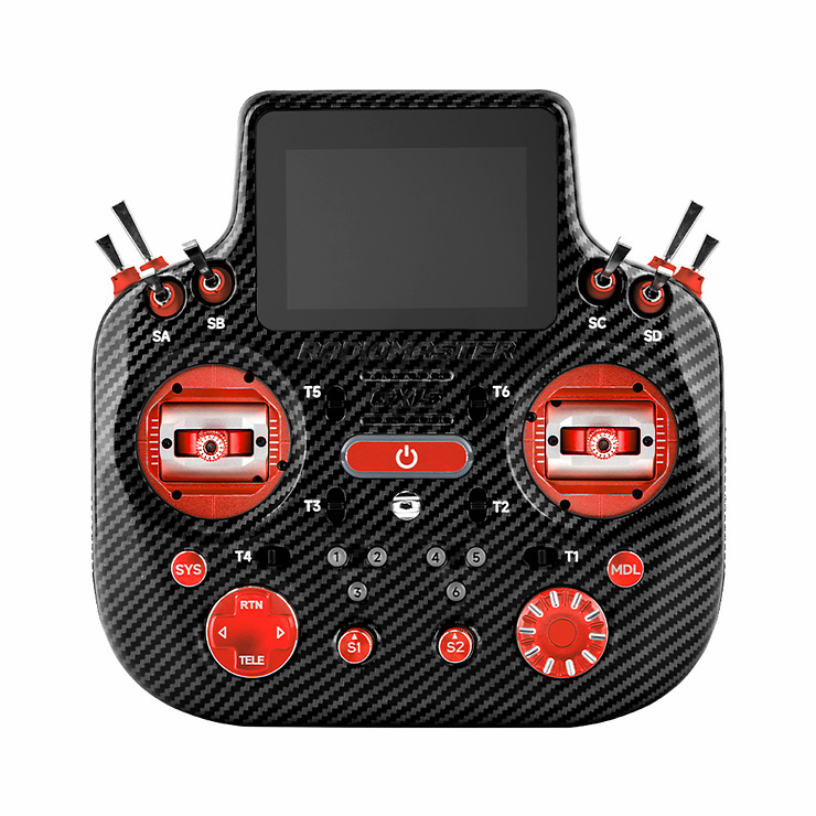 Radiomaster GX15 MAX Dual 2.4GHz ELRS AG02 FPV Fernsteuerung Rot