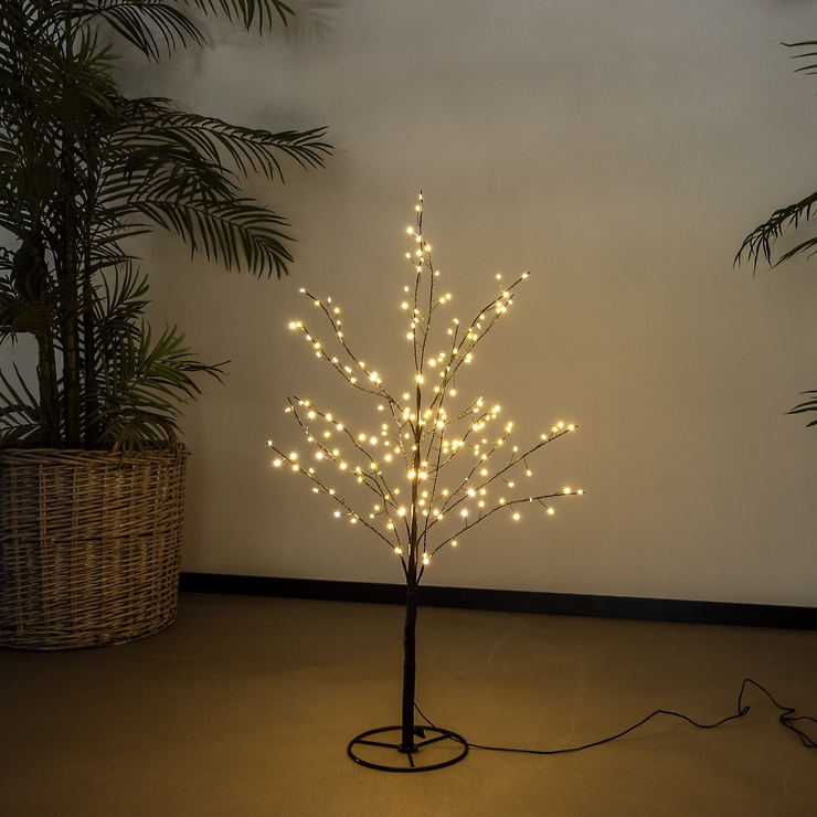 Sirius LED-Baum Rasmus 180 LED Farbwechsel 90 cm schwarz