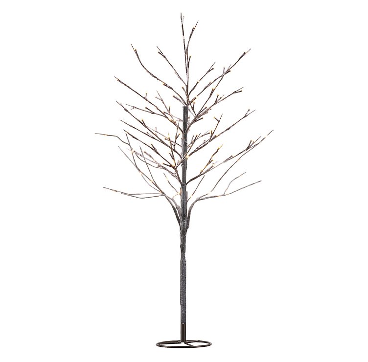 Sirius LED Baum Alex Tree 240 LED warmweiß außen 180 cm braun beschneit