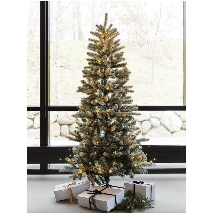 Sirius LED Baum Elias Tree beschneit 234 LED warmweiß 1,8 m grün