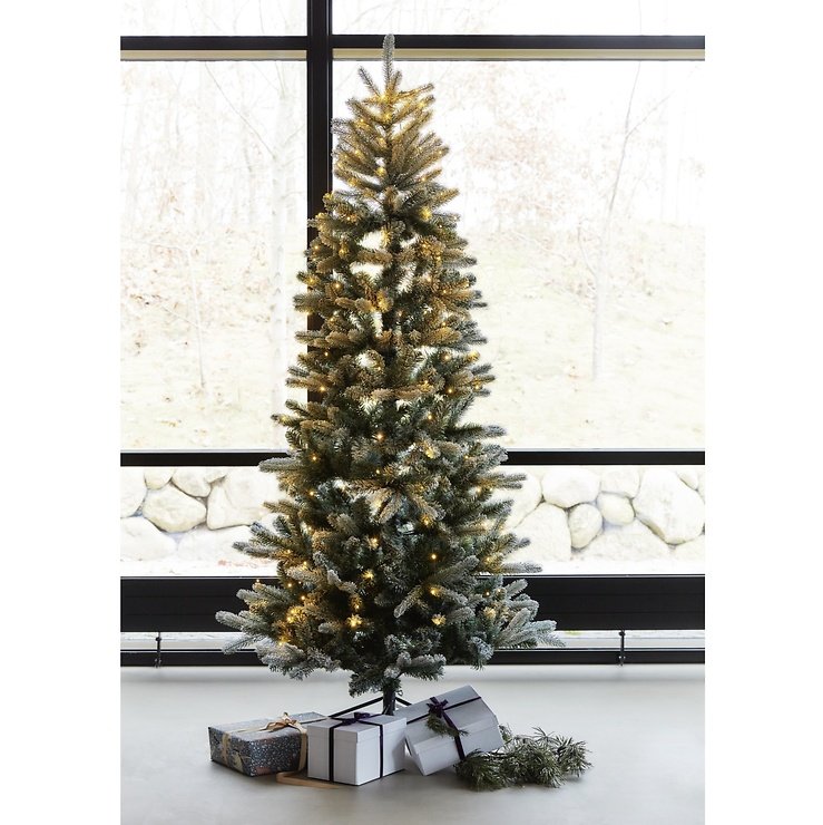 Sirius LED Baum Elias Tree beschneit 273 LED warmweiß 2,1 m grün