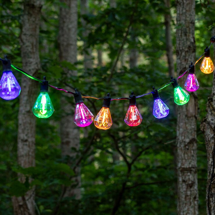 Sirius Solar-Lichterkette Marcus Erweiterung 10 LED 3 m bunt