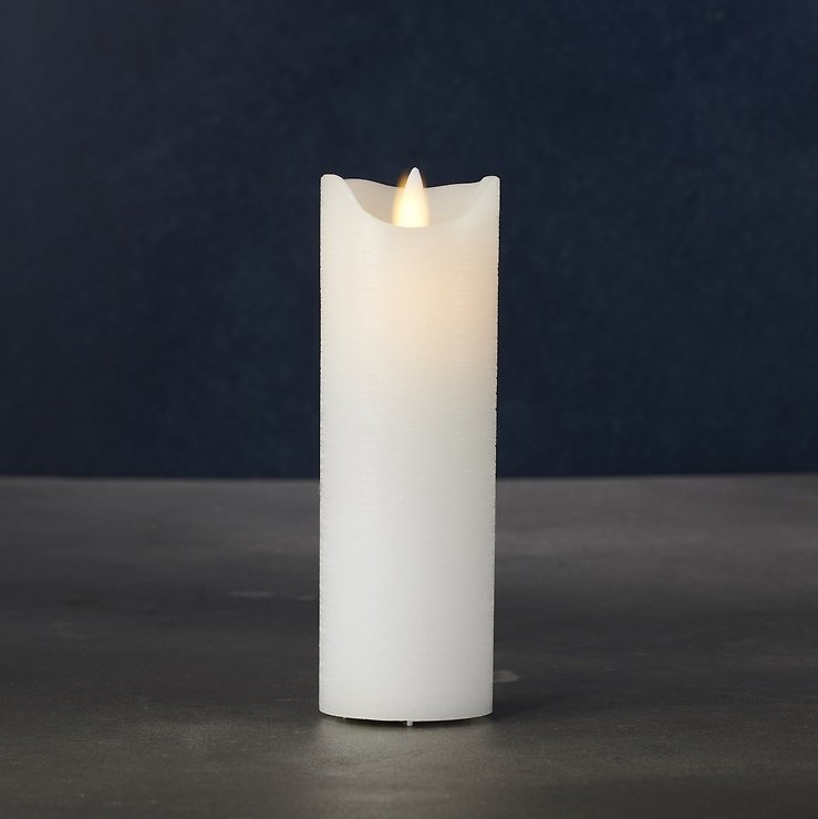 Sirius LED Kerze Sara Exclusive 5 x 15 cm weiß