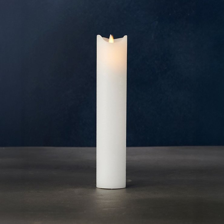 Sirius LED Kerze Sara Exclusive 5 x 25 cm weiß