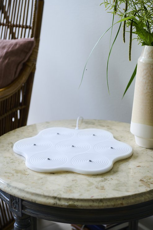 Sirius LED Kerzen DecoPower 7er USB Ladegerät 35x35cm weiß