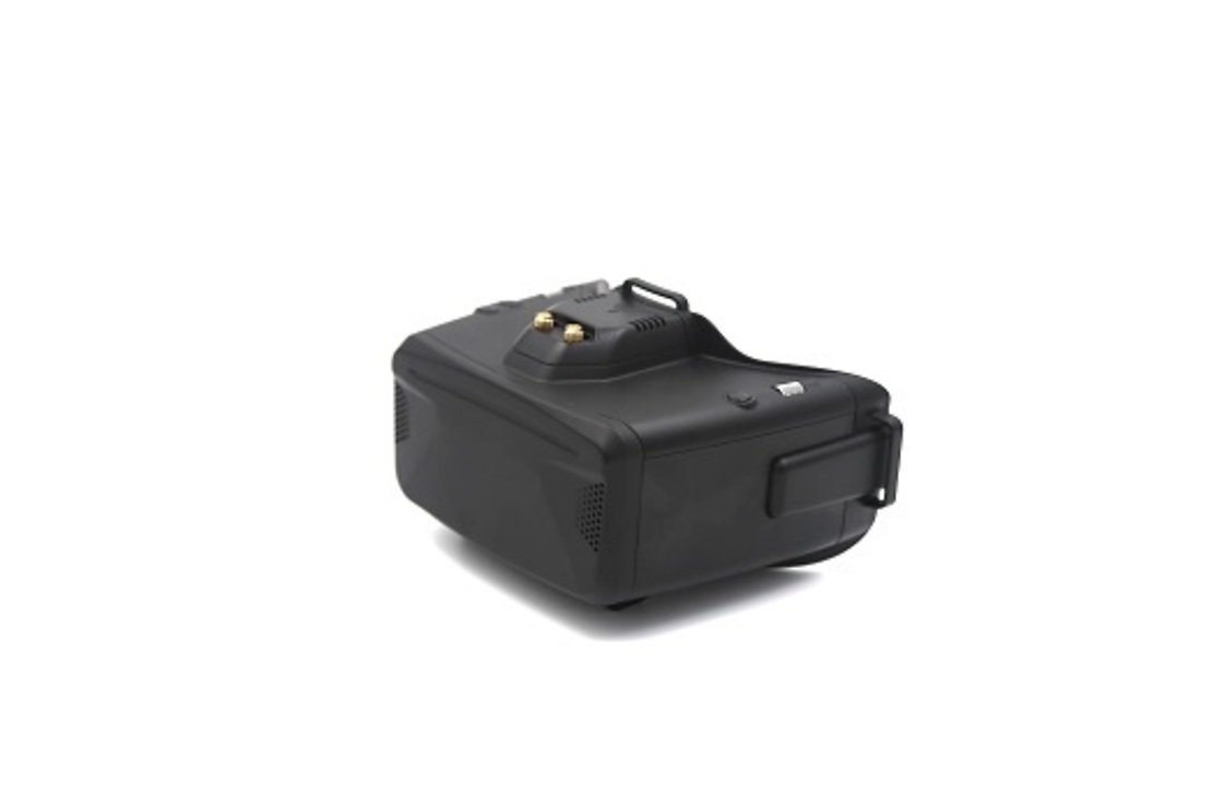 Skyzone Cobra X V4 Analoge FPV Box Brille mit Empfänger Schwarz