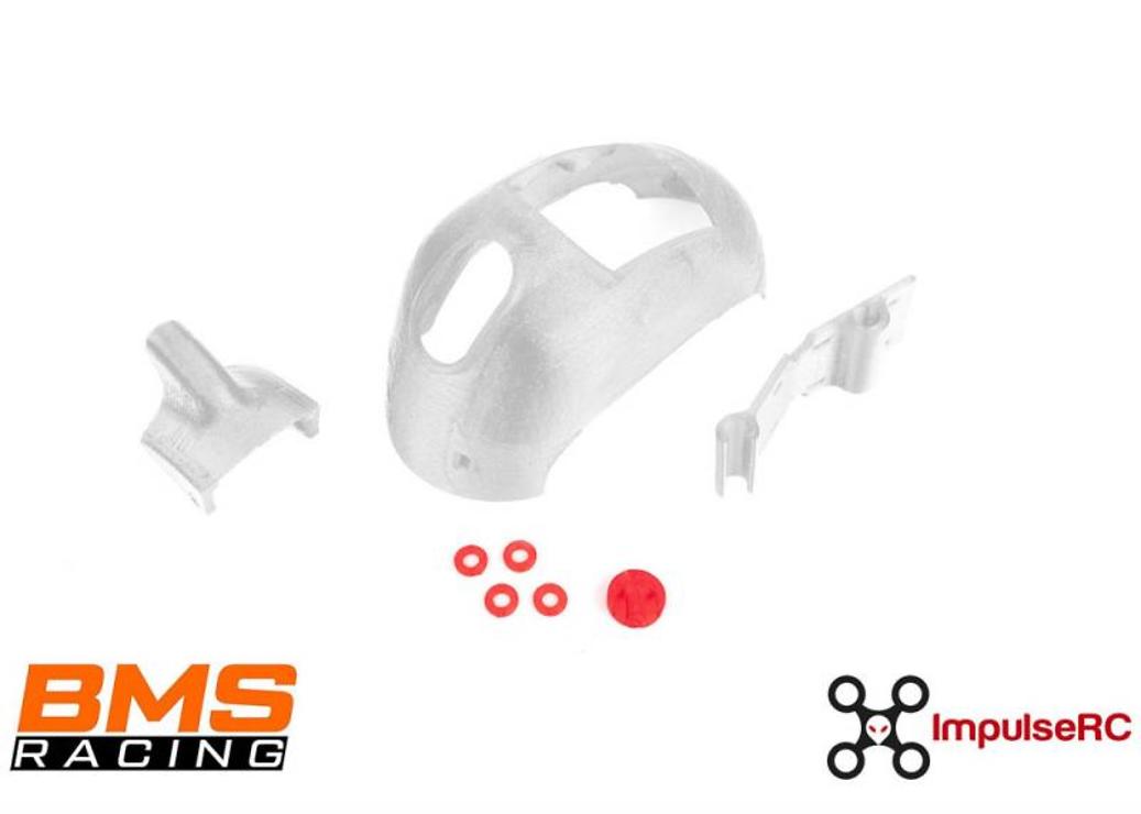 ImpulseRC BMSRacing JS-1 Race Drohnen Copter TPU Teile Klar