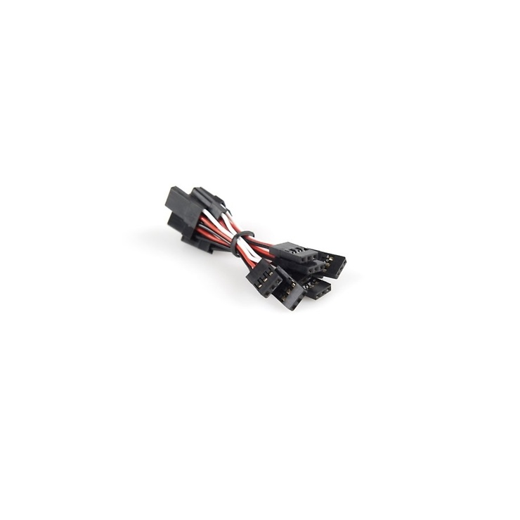 TBS Servo Kabel 8 cm – 8er-Set Male to Male für TBS Discovery