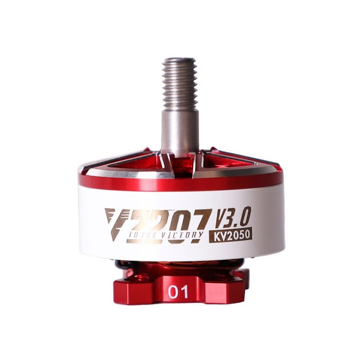 T-Motor Velox V2207 V3 FPV Motor 2050KV rot weiß