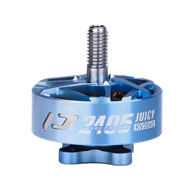 T-Hobby Pacer P2406 V4 FPV Motor 2060KV Blau