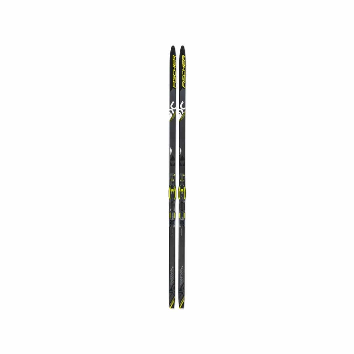 Fischer Twin Skin Superlite Stiff EF Herren Langlaufski (Schwarz 194 Größe) Langlaufski
