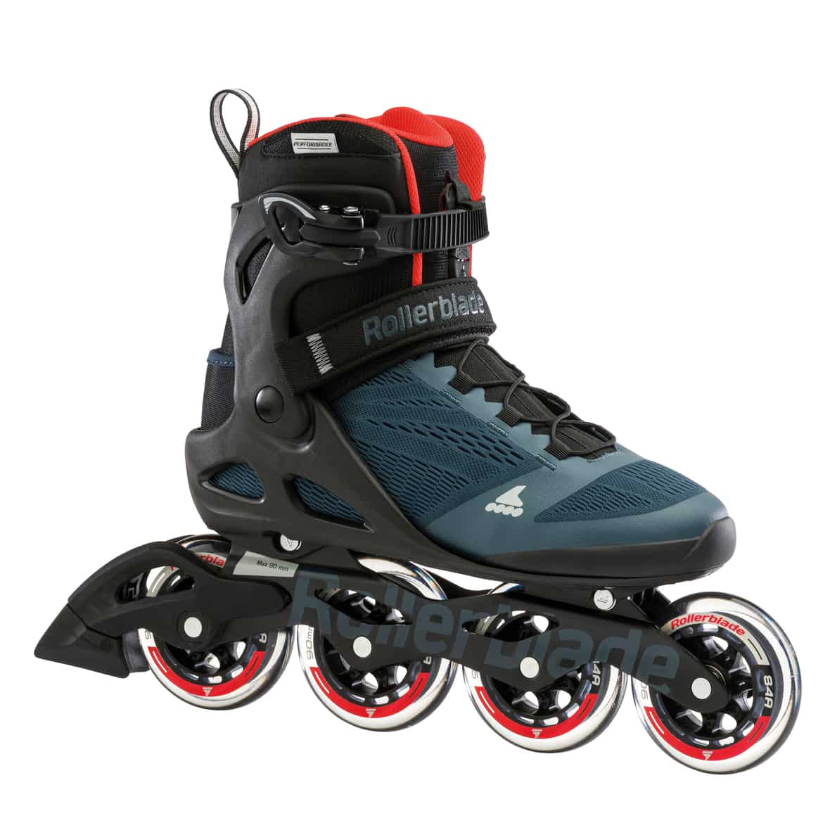 Rollerblade Macroblade 90 Herren Inline Skates (Blau 30,5 MP, 46 EU) Inline Skates