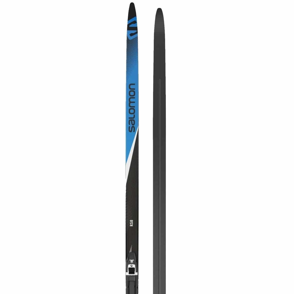 Salomon XC Ski Set RS 8 PM PLK Pro Langlaufski (Schwarz 186 Größe) Langlaufski
