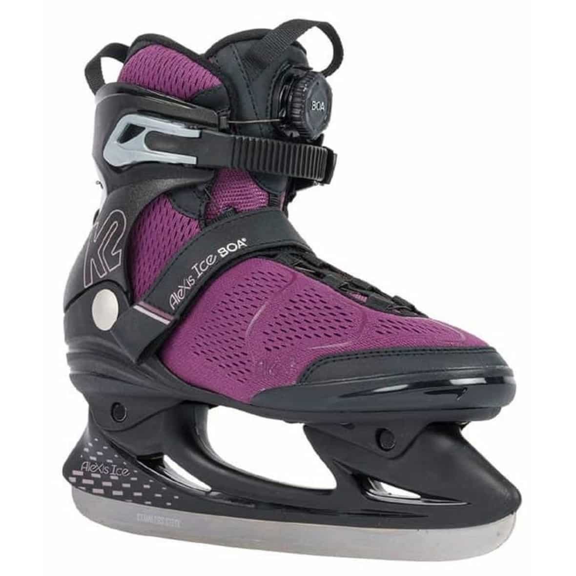 K2 Alexis Ice Boa Schlittschuhe Damen (Schwarz 6 Größe)