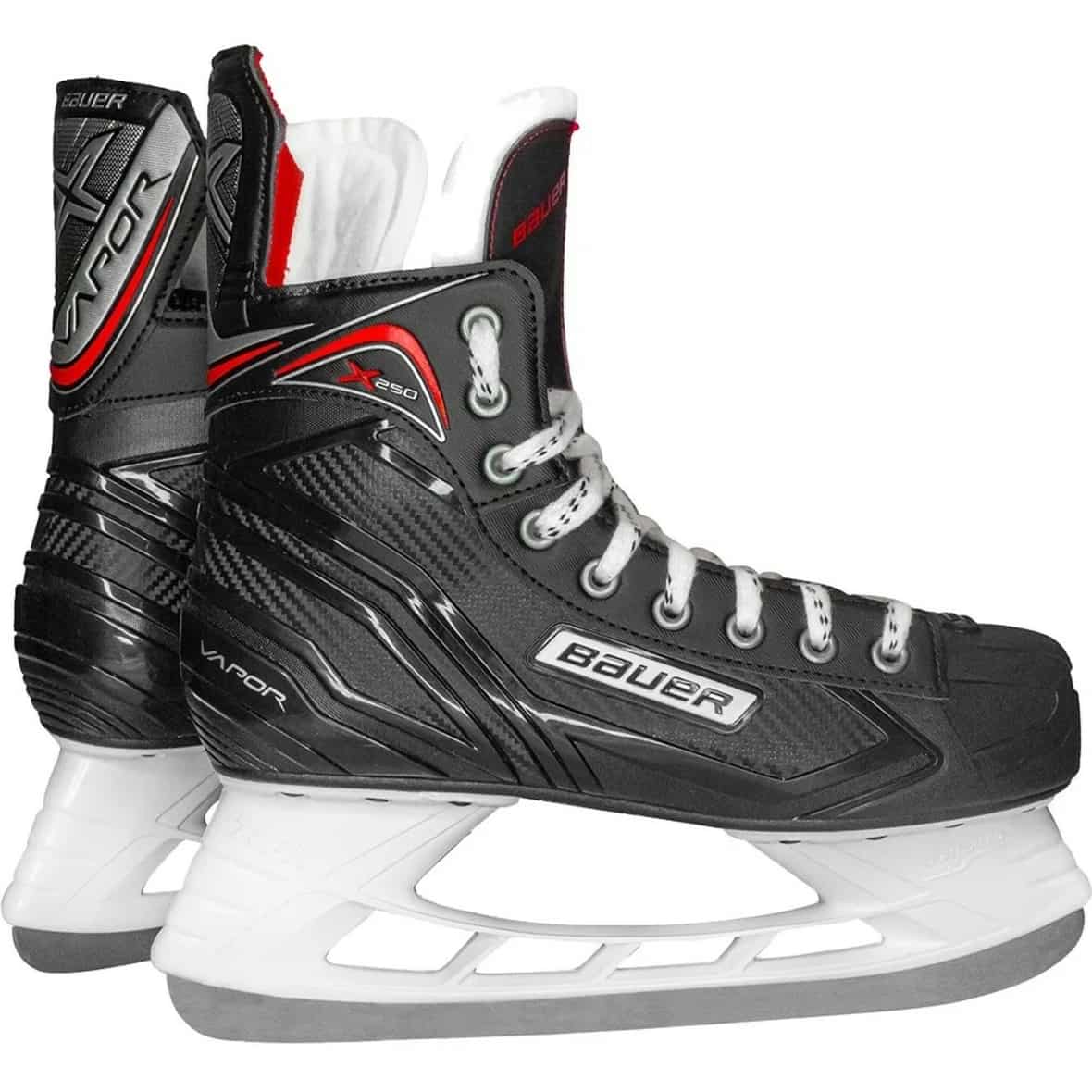 Bauer Vapor X250 - Sr. Schlittschuhe (Schwarz 44 Größe) Schlittschuhe