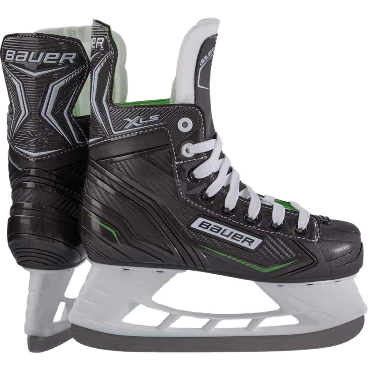 Bauer X-LS - Jr. Schlittschuhe (Schwarz 36 Größe) Schlittschuhe