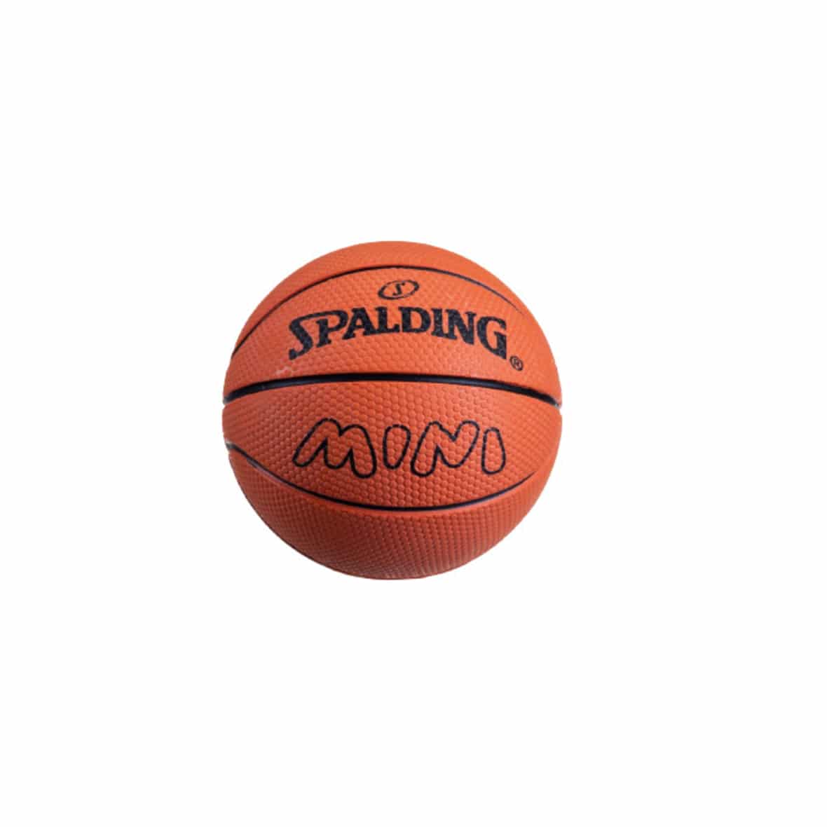 Spalding Spaldeens High Bounce Rubber Mini-Basketball Basketball (Orange one size Größe) Tennis