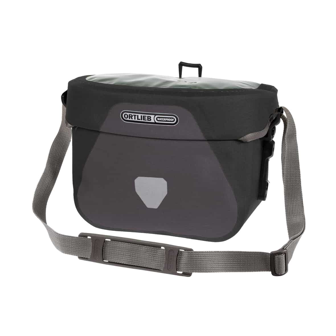 Ortlieb Ultimate Six Plus, 6,5 L granite-black Fahrradtasche (Anthrazit one size Größe) Fahrradzubehör