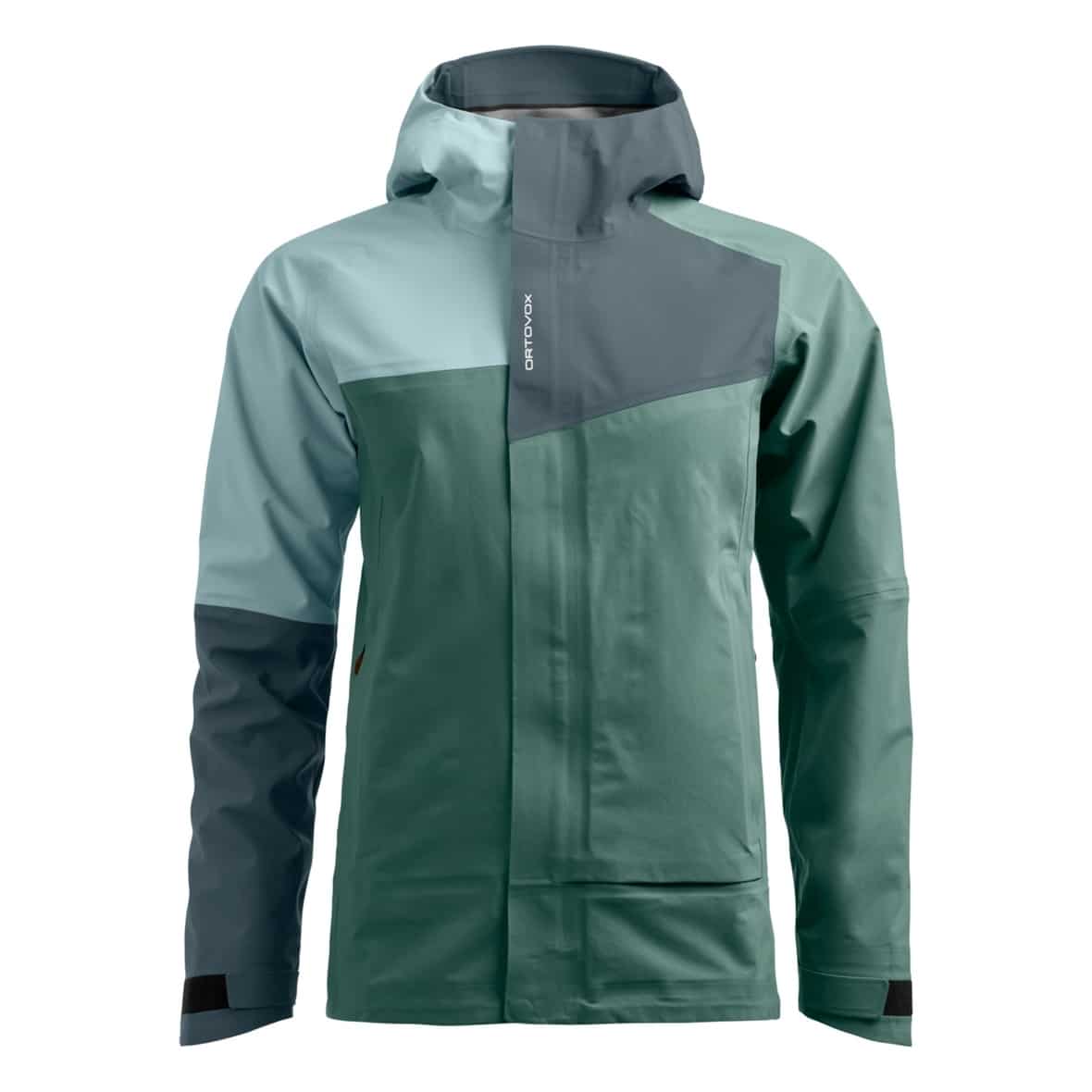 Ortovox Seceda 3L Jacke W Damen (Petrol XL Größe) Bekleidung