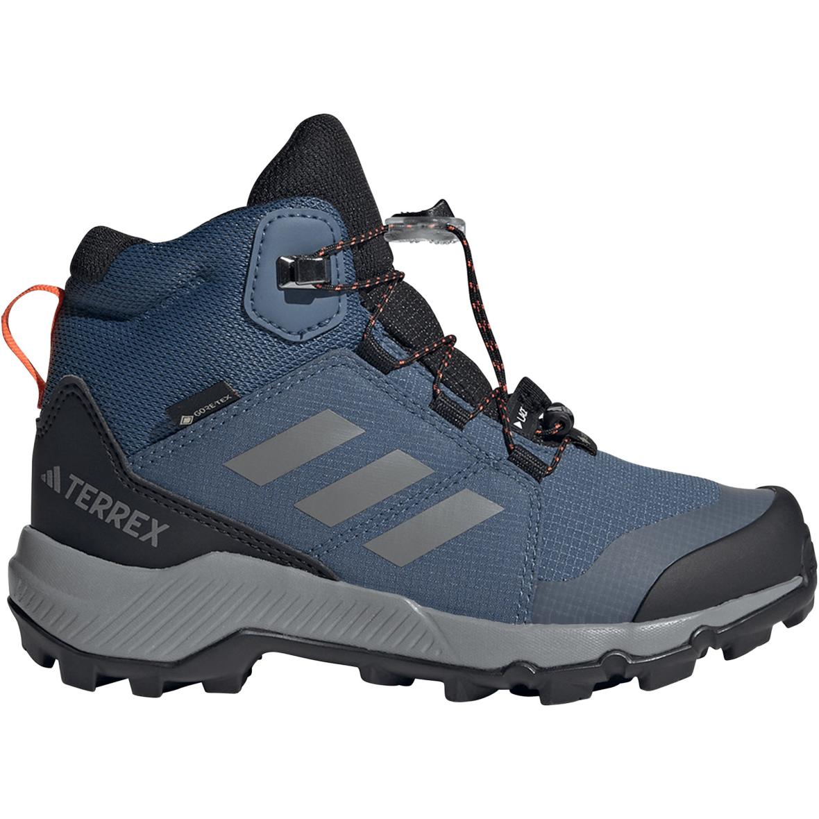 adidas Terrex Kinder Mid GORE-TEX Wanderschuhe (Blau 28 UK)  Typ AB (Leichtwanderstiefel) Wanderschuhe