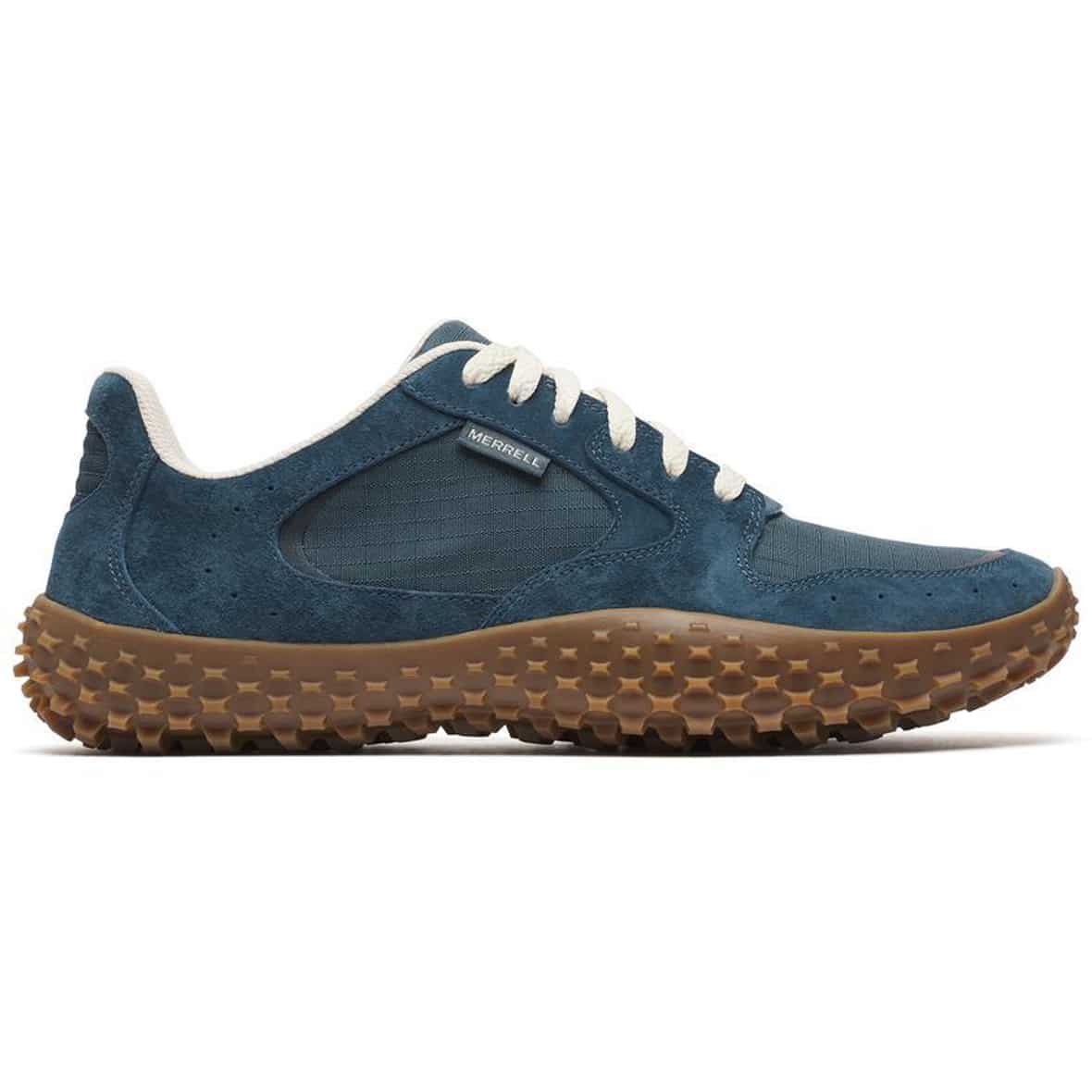 Merrell Wrapt Sneaker Herren Barfußschuhe (Blau 44 EU, EU)  Typ A (Halbschuhe) Barfußschuhe