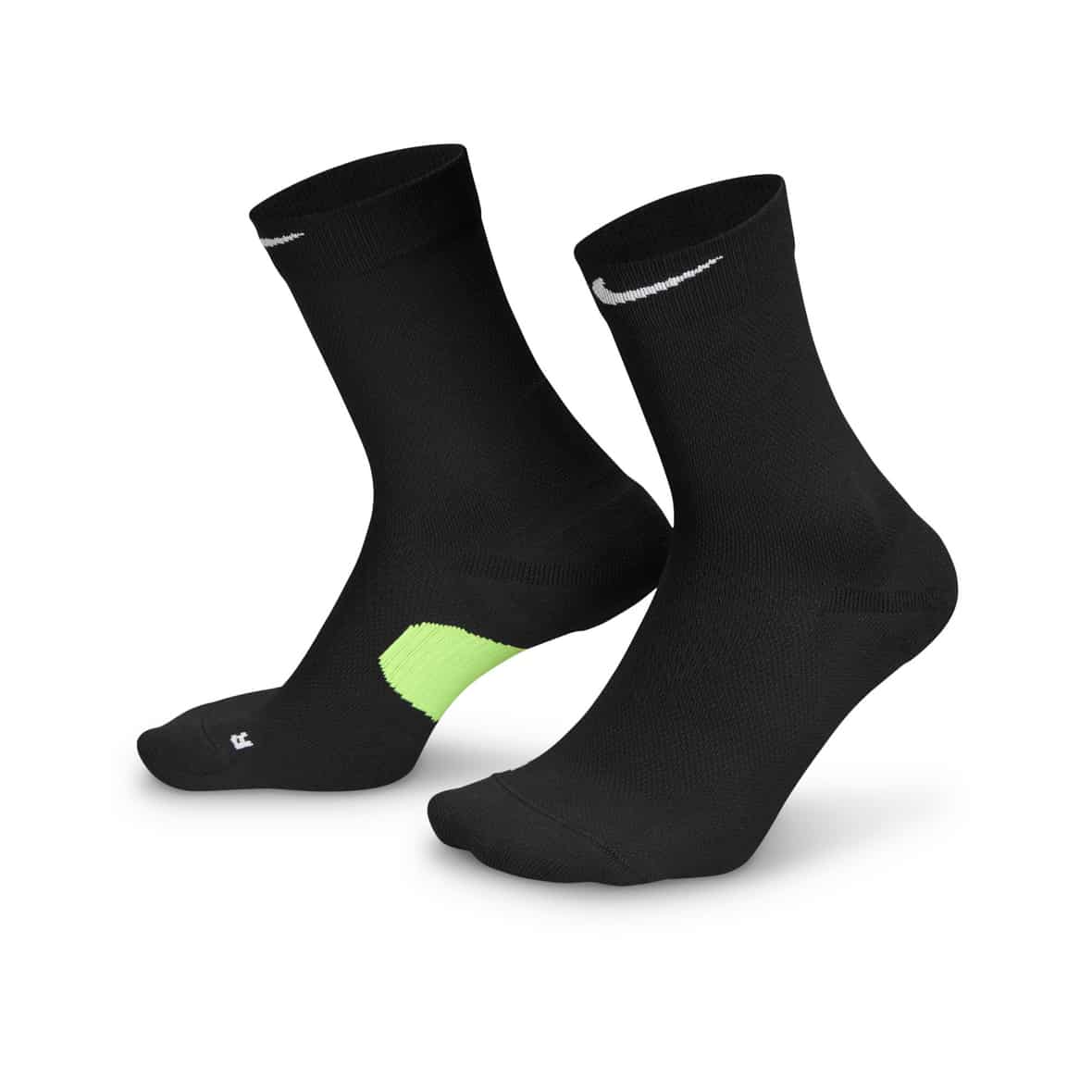 Nike Running Midweight Crew Laufsocken Unisex (Schwarz XL Größe) Laufsocken