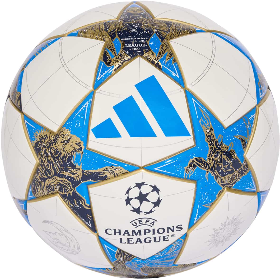 adidas Kinder UCL 25/26 League Stage J350 Fußball (Weiß 5 Größe) Fußball