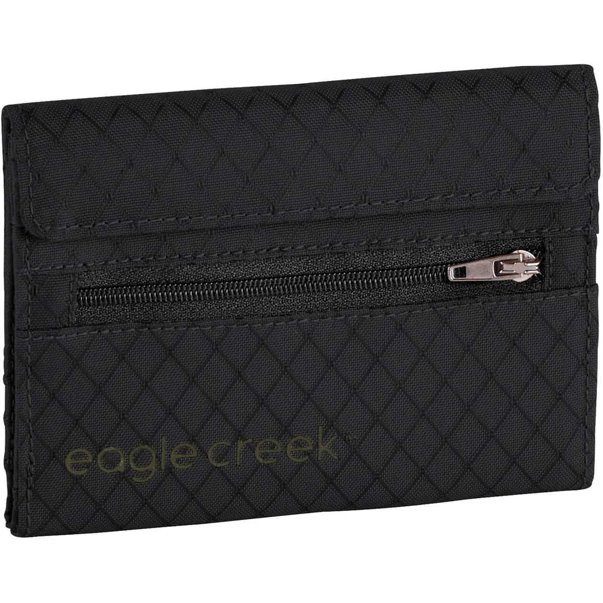 Eagle Creek RFID International Tri-Fold Wallet Geldbeutel Unisex (Schwarz one size Größe) Geldbeutel
