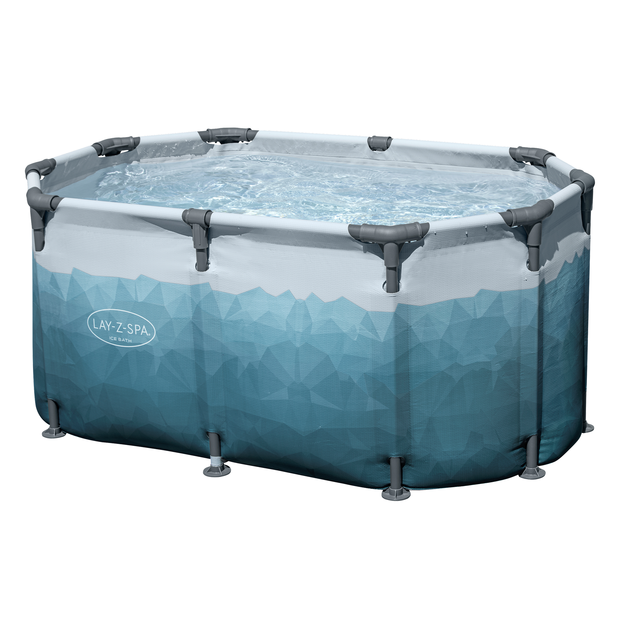 Bestway Eisbad 'LAY-Z-SPA Glacial Dip' mit Filterpumpe 150 x 90 x 65 cm oval