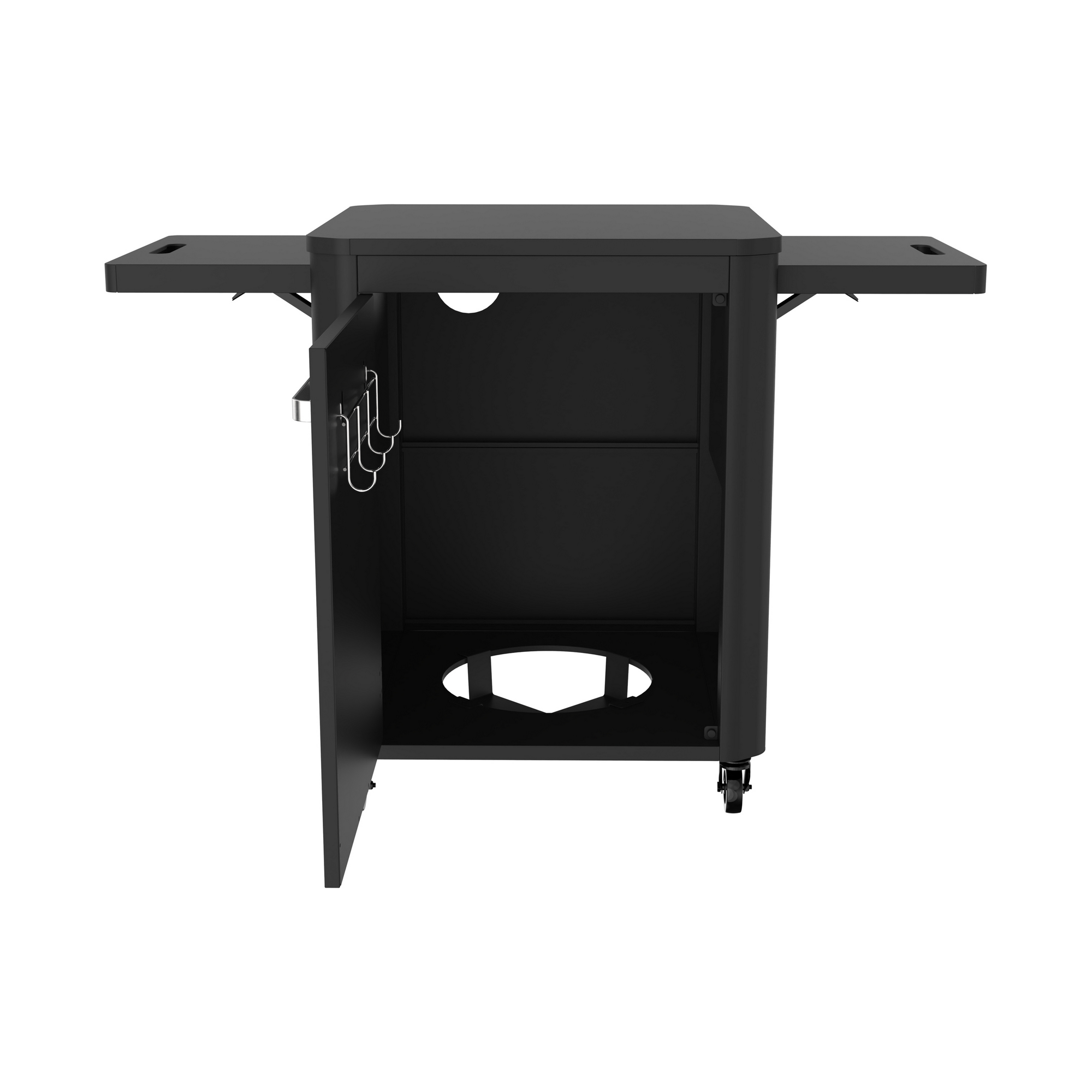 Cozze Tisch schwarz 124 x 83 x 60 cm