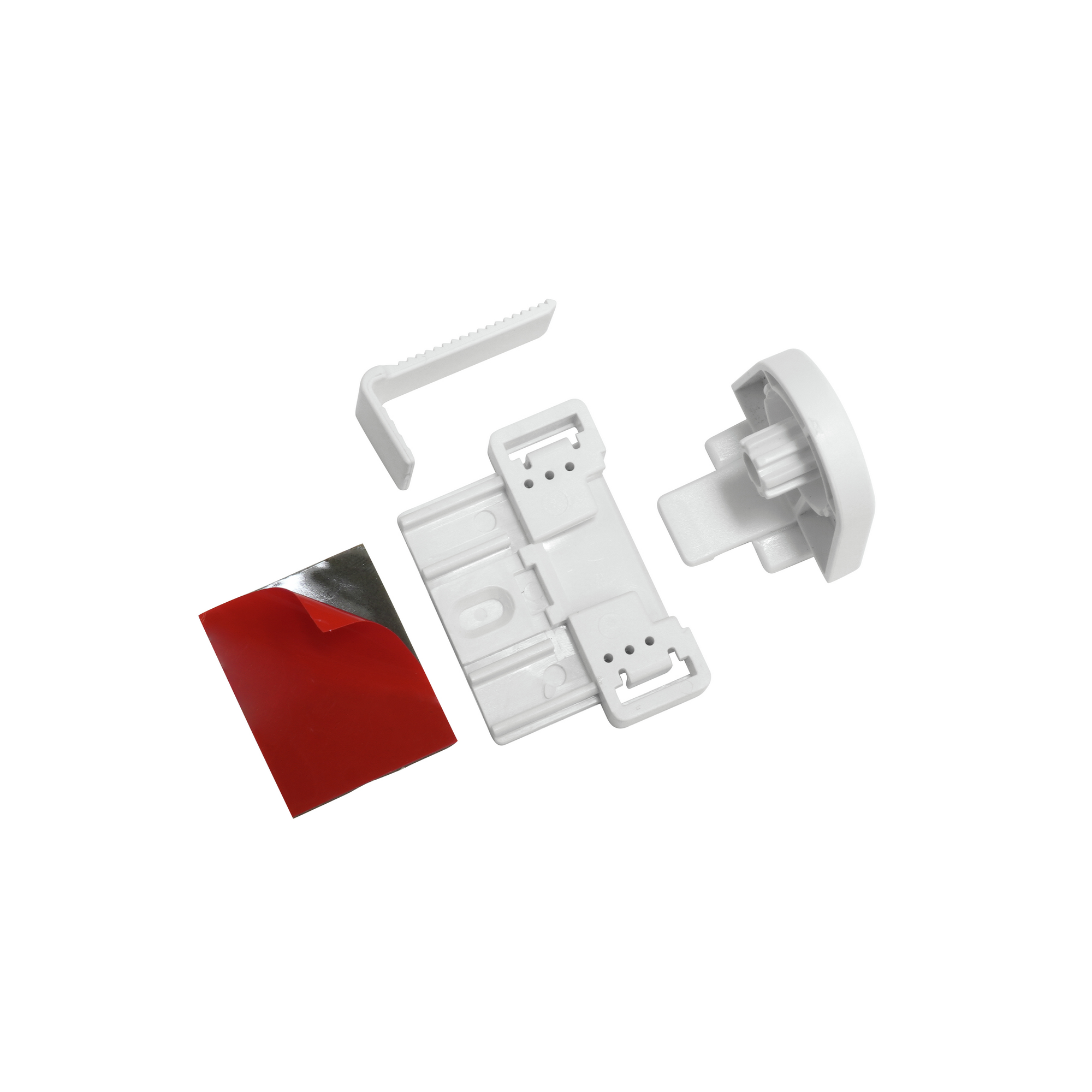 Gardinia Klebe- und Klemmset 'EasyFix-1' 4-teilig