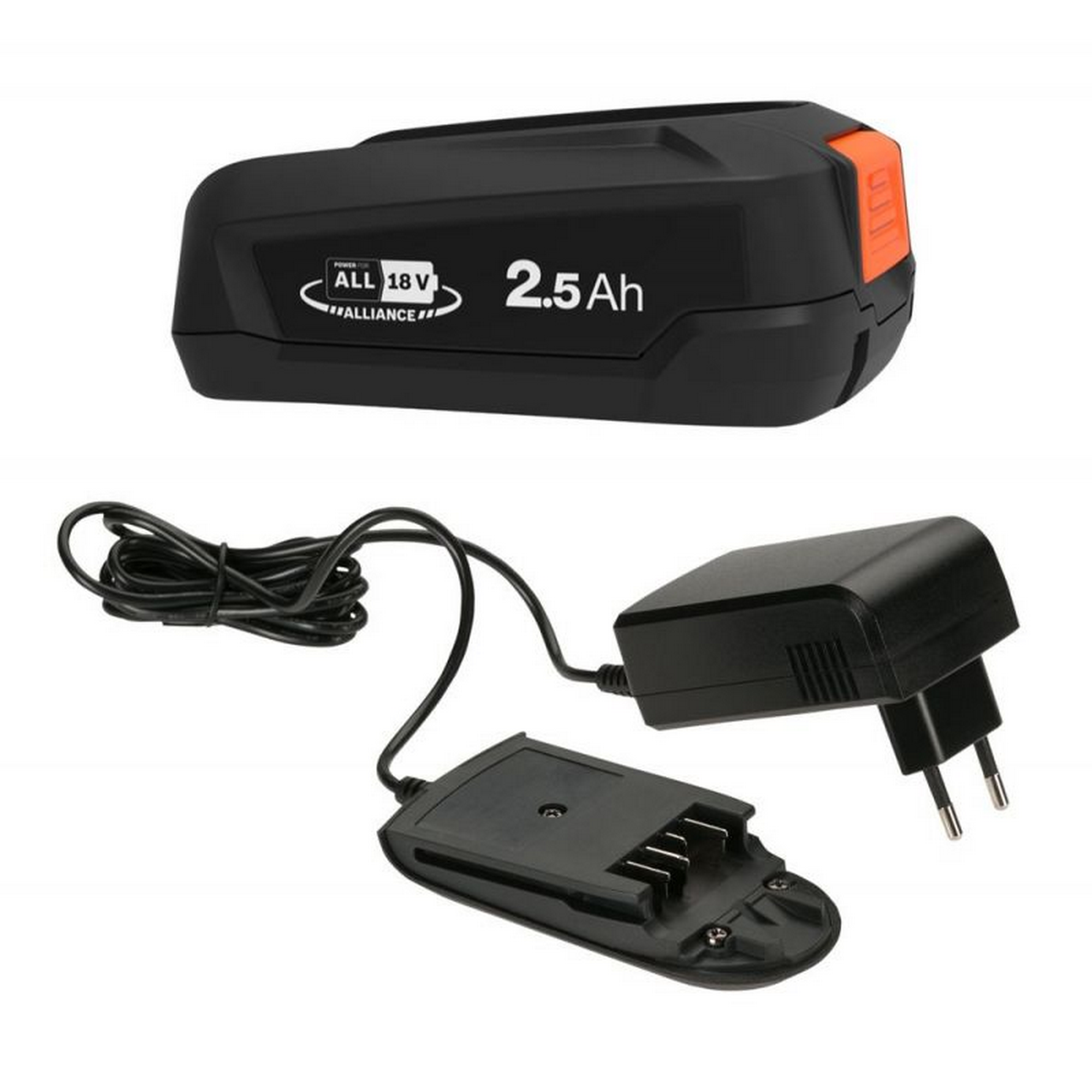 Gardena Akku-Starter-Set 'Power for All PBA 18V/45' 2,5 Ah mit Ladegerät