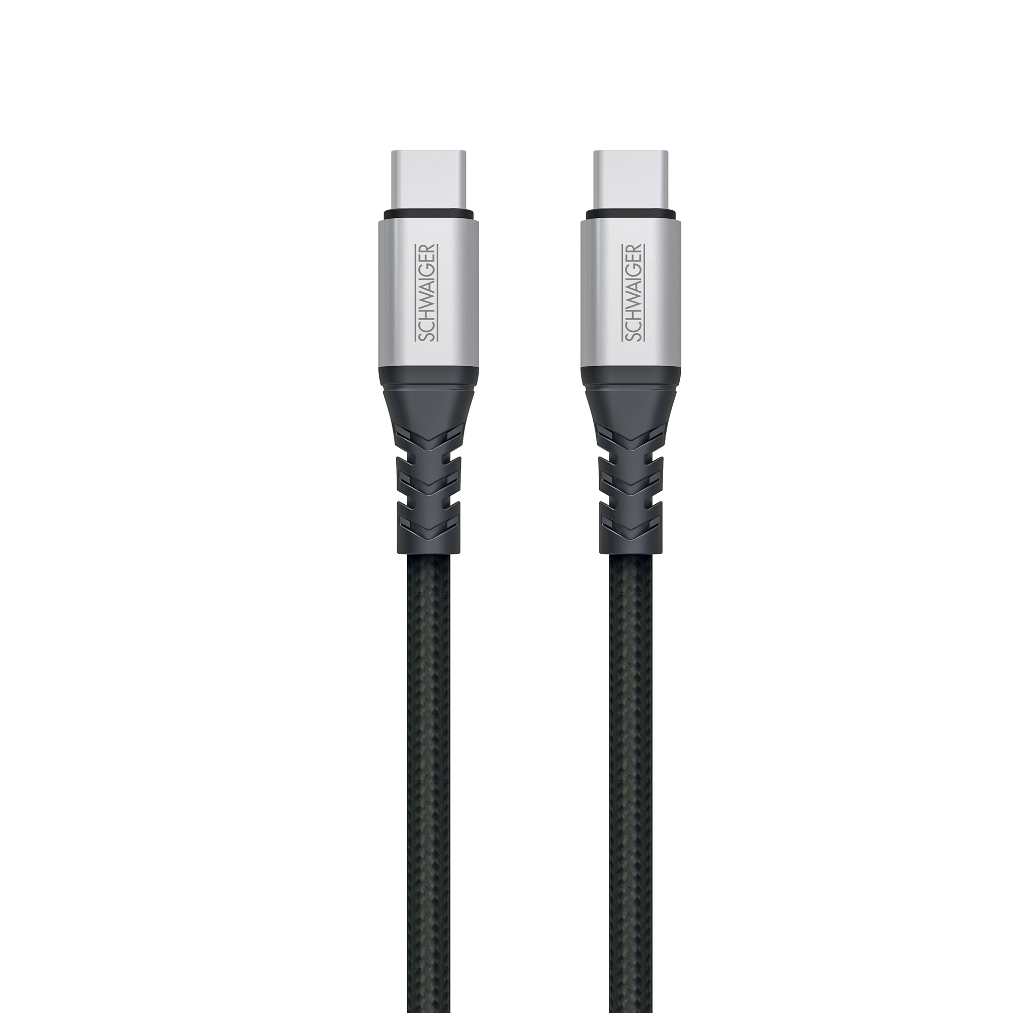 Schwaiger Ladekabel schwarz Lightning auf USB-A 1,2 m