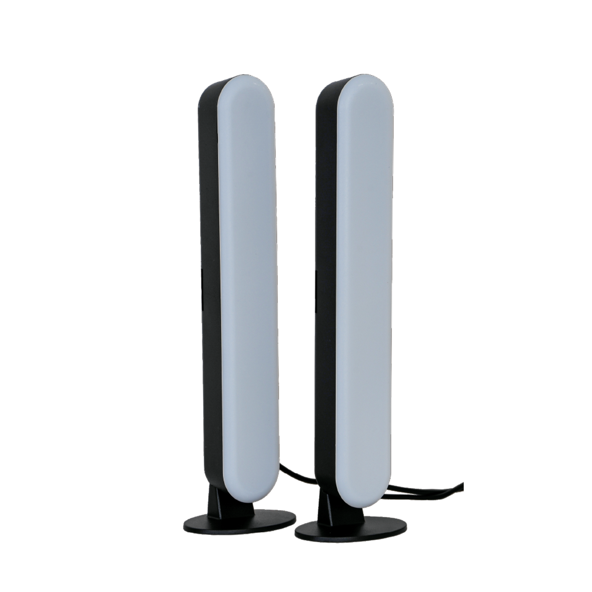 toom LED-Gaming-Leuchten 26,5 cm mit USB-Anschluss und Fernbedienung, 2 Stück