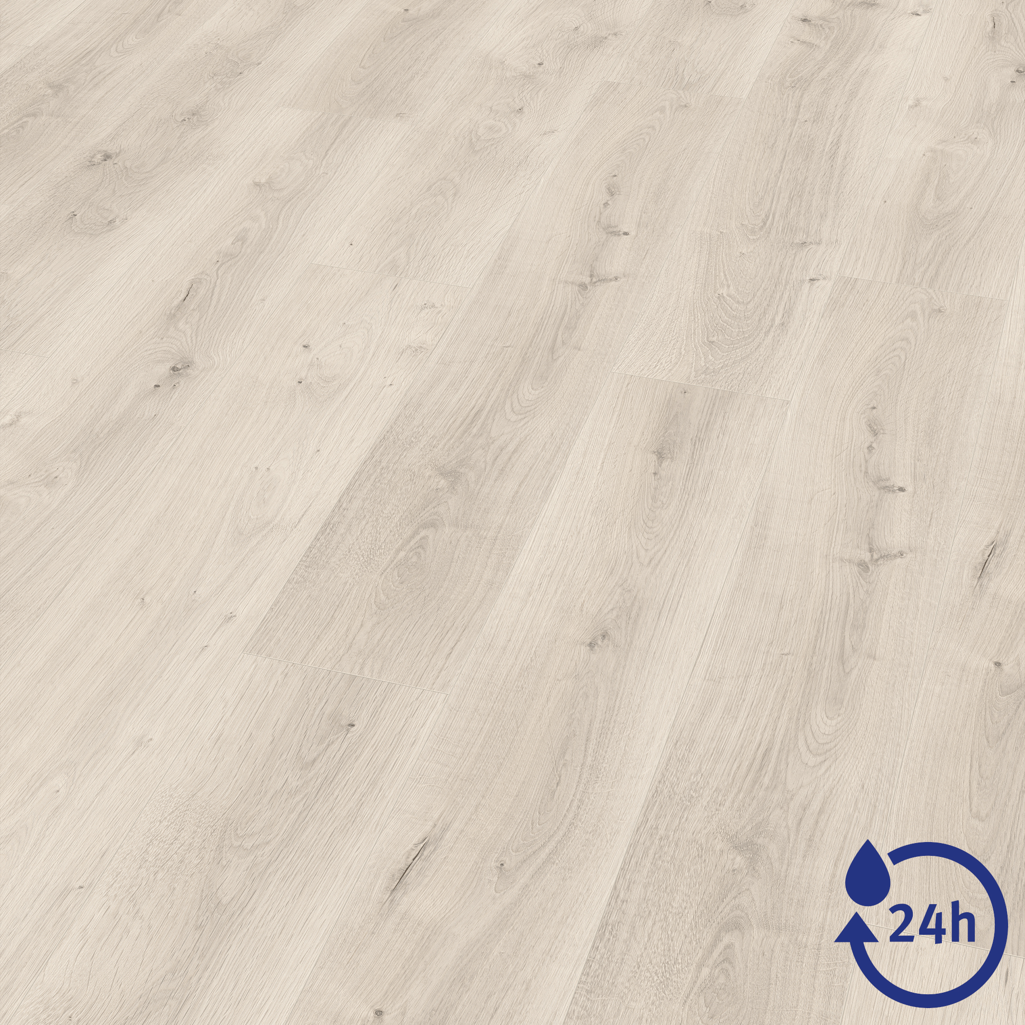 EGGER Laminat 'NatureSense Aqua' EL2111 Pinot Eiche weiss 8 mm